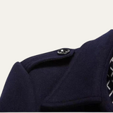 The Avebury Men's Smart Double Breasted Winter Trench Coat