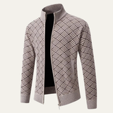 The Tropea Men’s Warm Fleece Lined Knitted Zip Cardigan