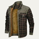 The Gallipoli Men’s Warm Winter Plaid Check Jacket