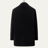 The Brighton Men's Warm Fur Lined Winter Coat with Scarf