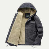 The Aberdeen Men's Warm Waterproof Fleece Lined Padded Winter Jacket
