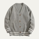 The Rosignano Men’s Casual Button Up V Neck Knit Cardigan