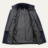 The Kensington Men’s Double Collar Business  Wool Trench Coat