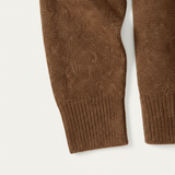 The Cedarfield Men's Trendy Soft Knit Polo Cashmere Sweater