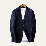 The Menaggio Men’s Elegant Slim Fit Corduroy Blazer