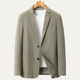 The Sussex Men’s Lightweight Patterned Business Casual Work Jacket