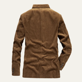 The Foxwell Men’s Vintage Business Corduroy Blazer