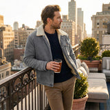The Eversley Men's Corduroy Warm Winter Jacket