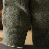 The Highmoor Cashmere Sweater – Men's 100% Soft Luxury Wool Knit Cardigan