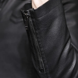 The Menton Men’s Winter Fleece Lined Leather Shearling Jacket
