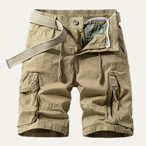 The Whitlock Men’s Casual Utility Cotton Cargo Shorts