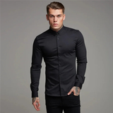 The Biarritz Men’s Smart Casual Button Up Slim Fit Dress Shirt