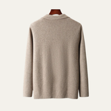 The Salerno Men’s Casual Knit Open Front Blazer Cardigan