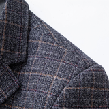 The Durham Men’s Plaid Striped Business Casual Work Jacket