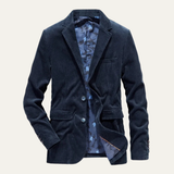 The Foxwell Men’s Vintage Business Corduroy Blazer