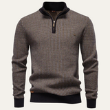 The Conwy Men's Half Zip Warm Winter Sweater