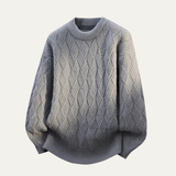 The Lakefield  Men’s Casual Soft O Neck Warm Knitted Sweater