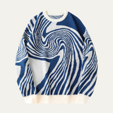 The Paris Men's Merino Wool Sweater - Premium Jacquard Knit