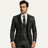 The Senigallia Men’s 3 Piece Suit Set – Blazer, Waistcoat & Pants