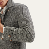 The Hadley Men's Wool Blend Double Breasted Coat