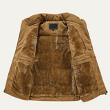 The Penzance Men's Corduroy Lighweight Quilted Gilet