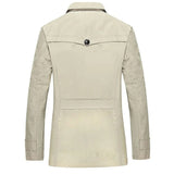 The MauroIcardi Elegant and Stylish Trench Coat for Men