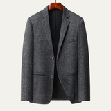 The Sassicaia Men’s Slim Fit Smart Casual Checked Blazer Suit