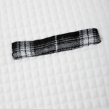 The Agrigento Men’s Textured Plaid Henley Collar Button Sweater