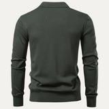 The Scarborough Men's Knit Casual Polo Sweater