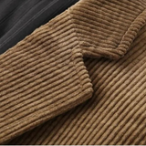 The Lancaster Men’s Thick Flannel  Corduroy Business Blazer Jacket