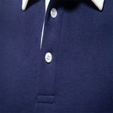 The Marlowe Men’s Casual Smart Polo Collar Sweater