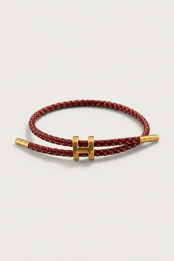 Aurea Bracelet Burgundy/Gold