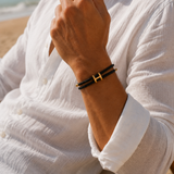 Aurea Bracelet Black/Gold