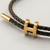 Aurea Bracelet Gold/Black