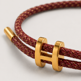 Aurea Bracelet Burgundy/Gold