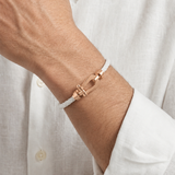 Aurelio Bracelet White / Rose gold