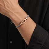 Aurelio Bracelet Gray / Rose Gold