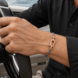 Aurelio Bracelet Gray / Rose Gold