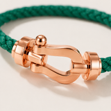 Aurelio Bracelet Green / Rose Gold
