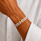 Aurea Bracelet White/Gold