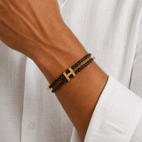Aurea Bracelet Gold/Black