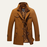 The Stonemont Men’s Smart Casual Wool Blend Winter Coat