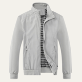 The Chesterfield Men’s Casual Lightweight Bomber Zip Up Jacket