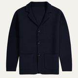 The Burano Men’s Knitted Button Down Blazer Cardigan