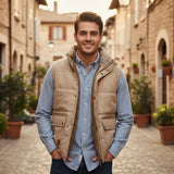 The Aspen Men's Warm Modern Fleece Lined Winter Vest