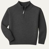 The Crestfield Cashmere Quarter Zip Sweater – Men's 100% Soft Luxury Wool Knit Sweater