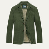 The Reykjavik Men’s Cotton Blazer Style Windbreaker with Pockets