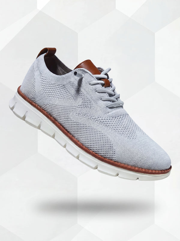 Ultracomfort Breathable Shoes: Light Gray