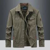The Ranger Tactical Cargo Jacket for Men — Waterproof & Multi-Pocket Design