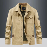 The Ranger Tactical Cargo Jacket for Men — Waterproof & Multi-Pocket Design